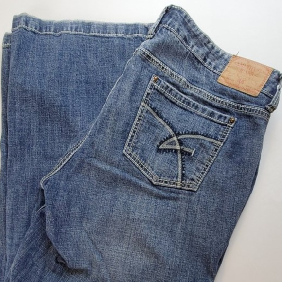 Amethyst Jeans Denim - Amethyst Jeans Low to mid Rise Flares Size 14